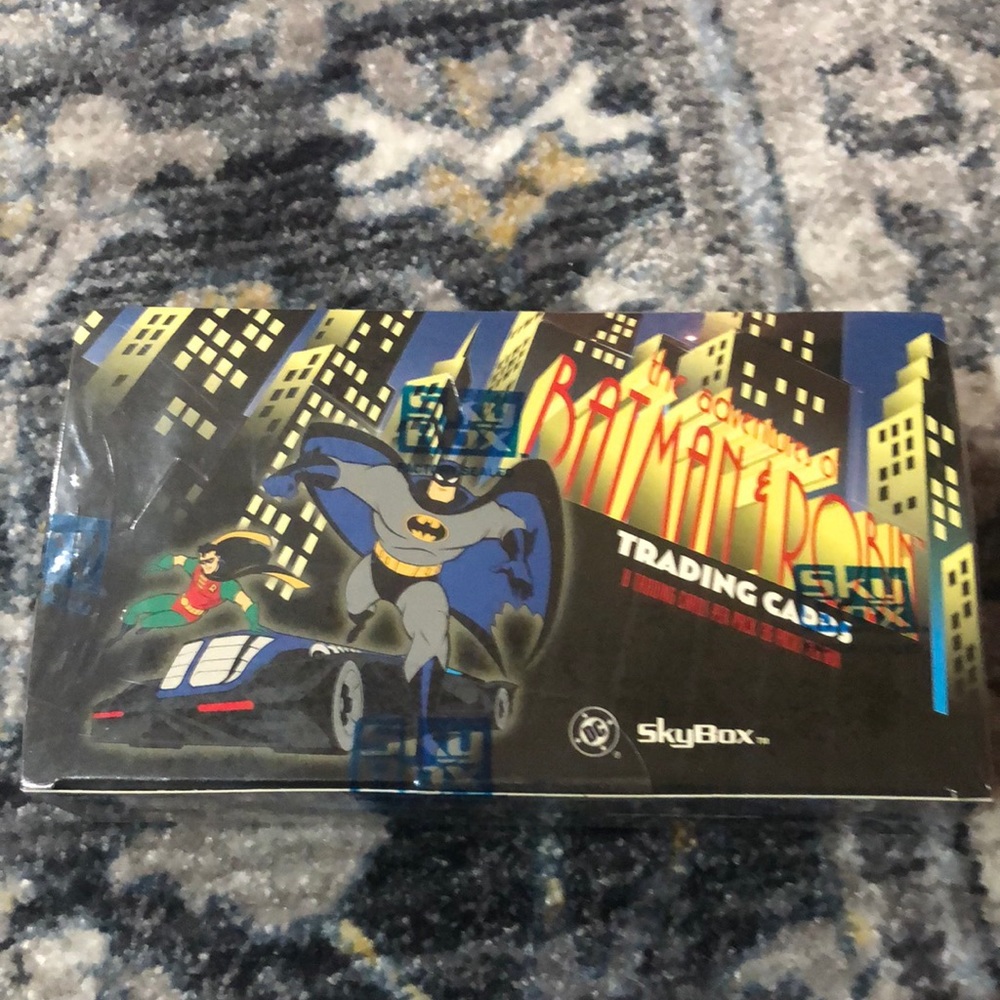 The adventures of Batman and robin trading cards skybox